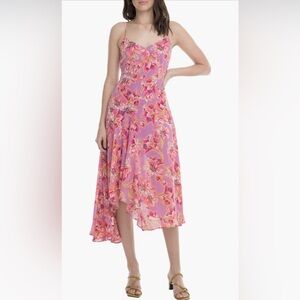 ASTR the Label Janine Handkerchief Hem Dress